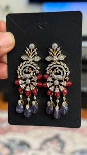Pretty CZ Earrings - Jewelry - Earrings - Anandi Fashions