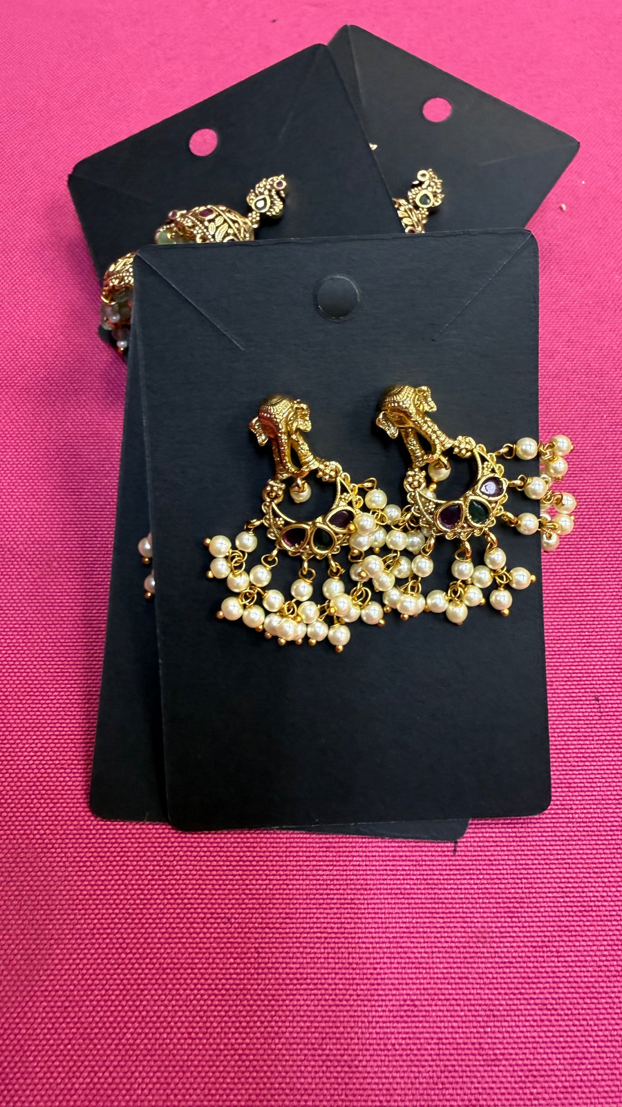 Small Ganesha earrings