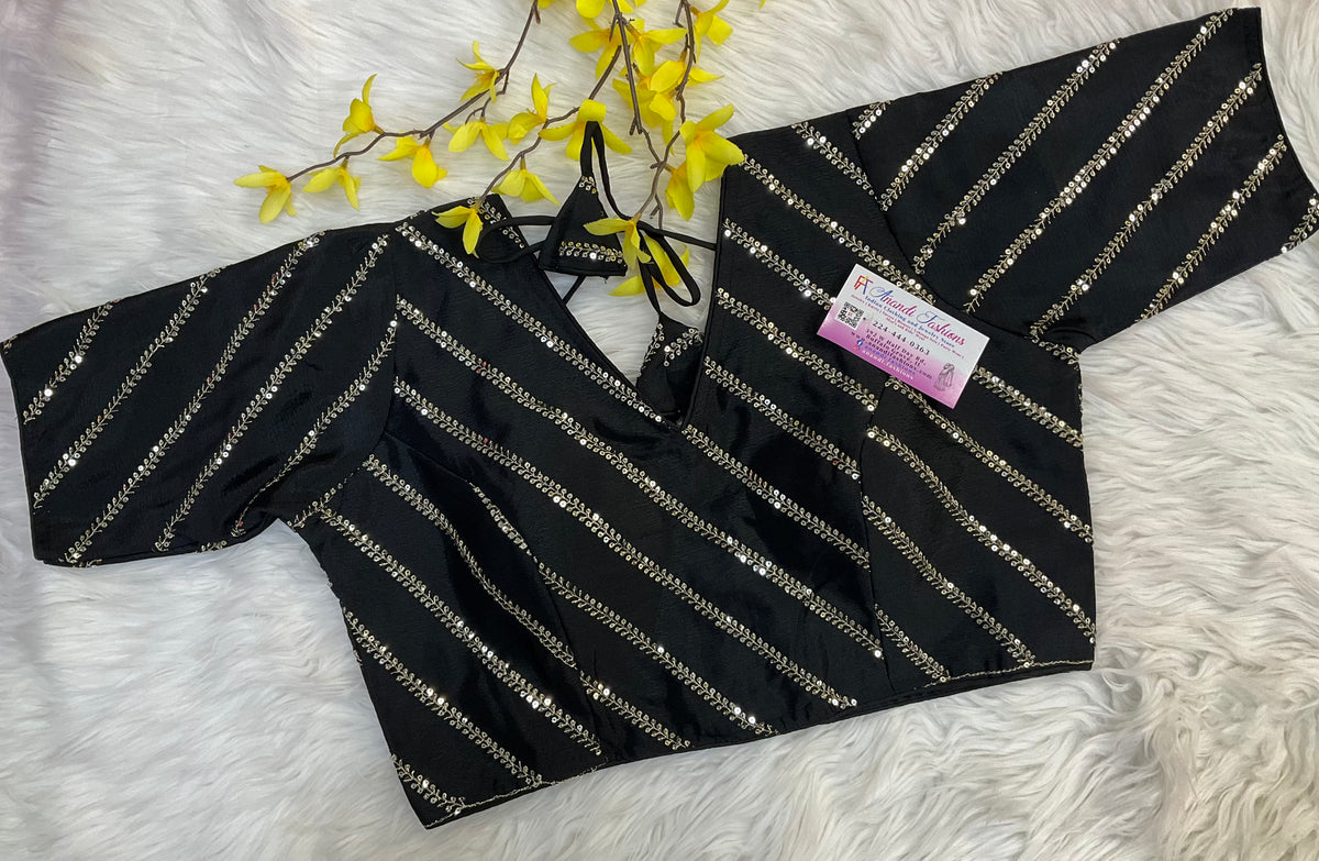 Black Blouse - Size 38