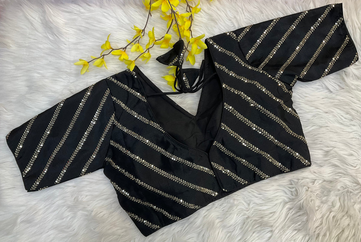 Black Blouse - Size 38