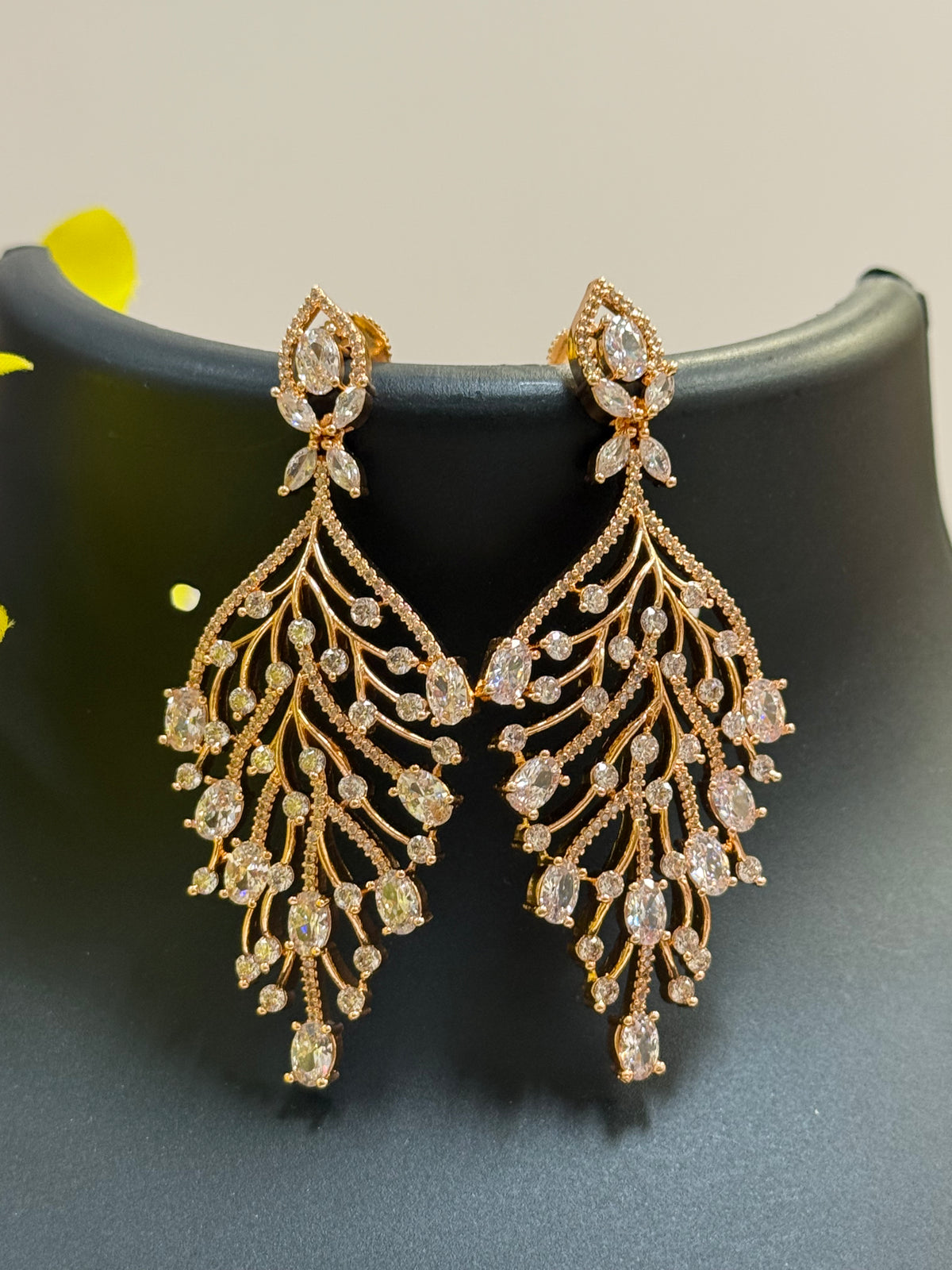 Rose Gold Earrings