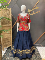 Mix & Match Garba Chaniya Choli set with Long Blouse