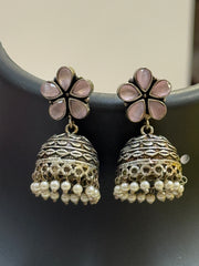 German Silver Earrings/Jhumkas