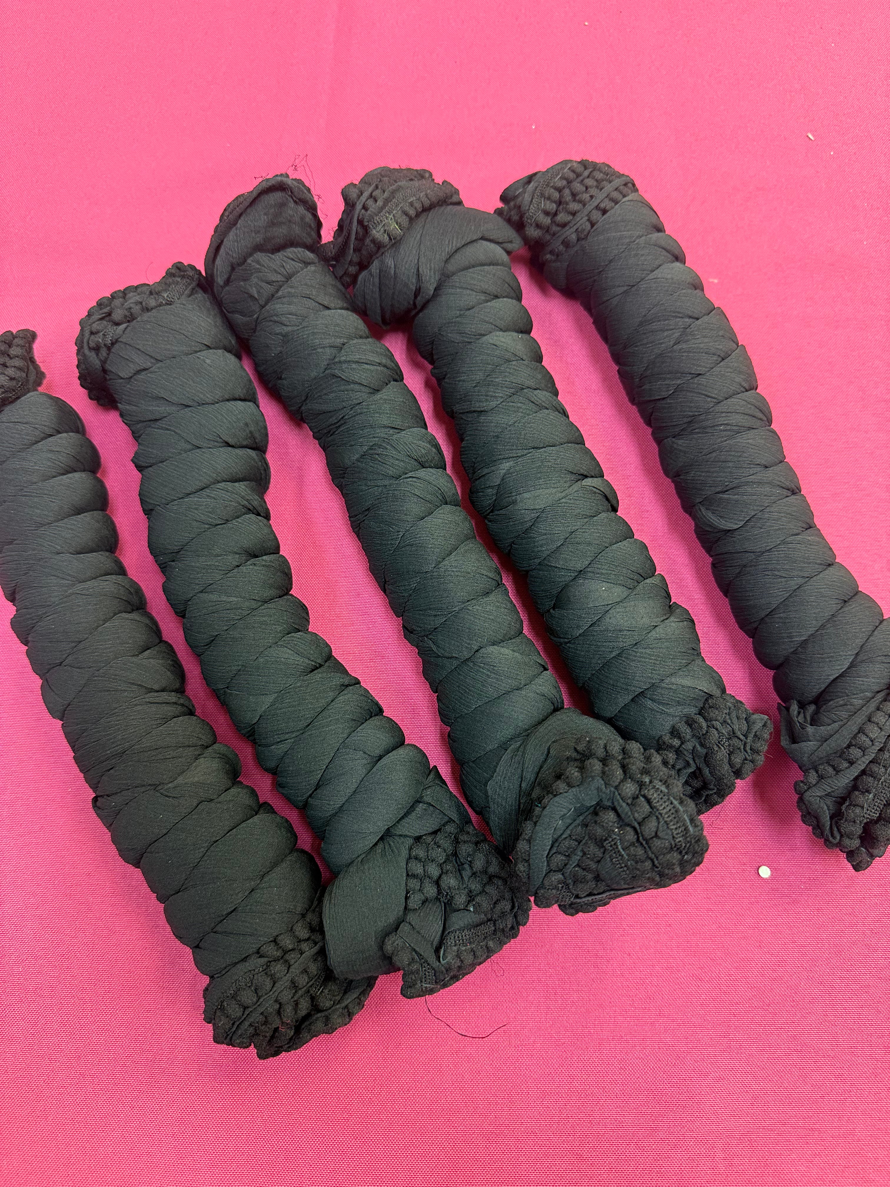 Black Chiffon Dupattas