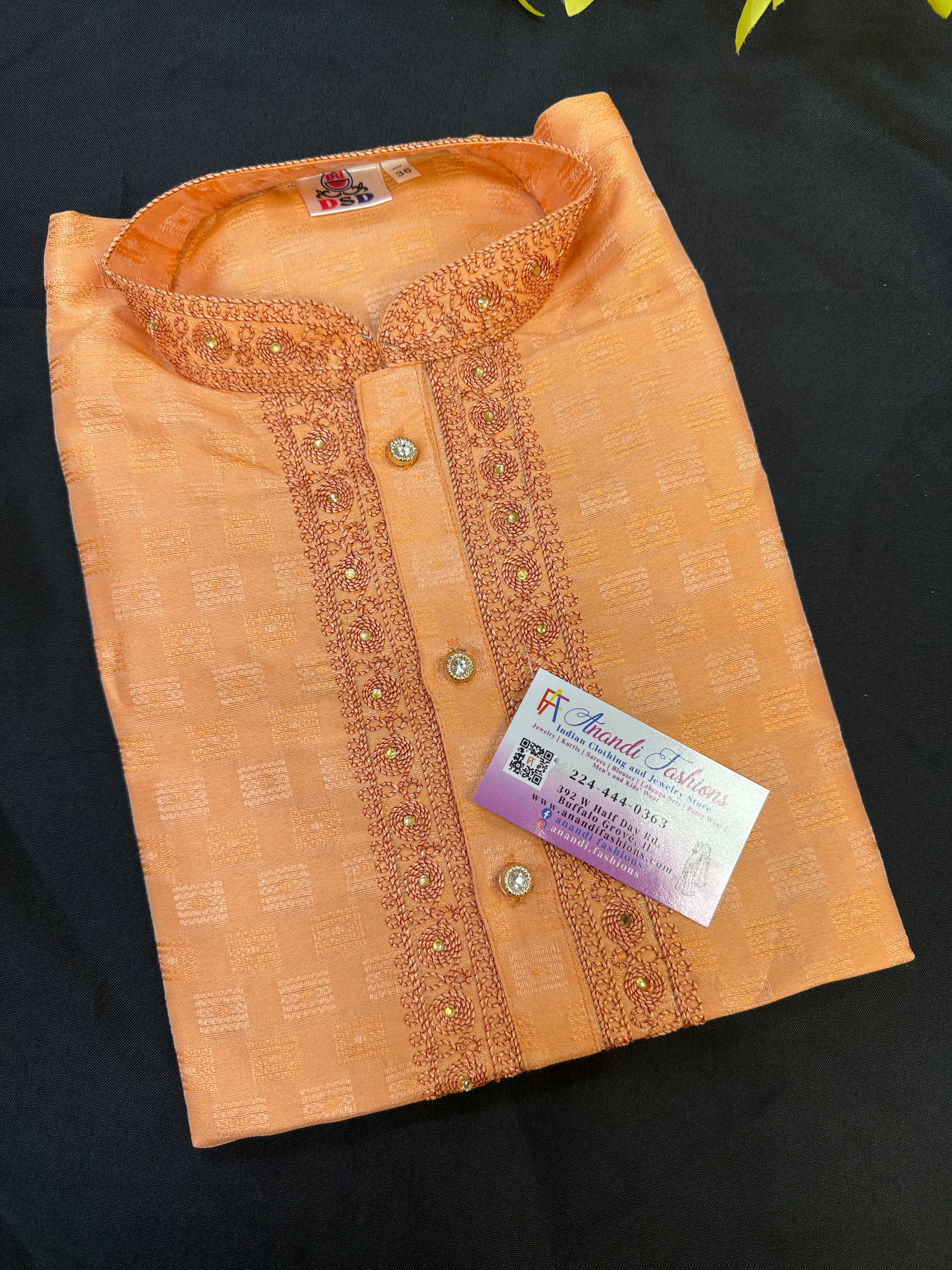 Light Peach - Men’s Kurta Set
