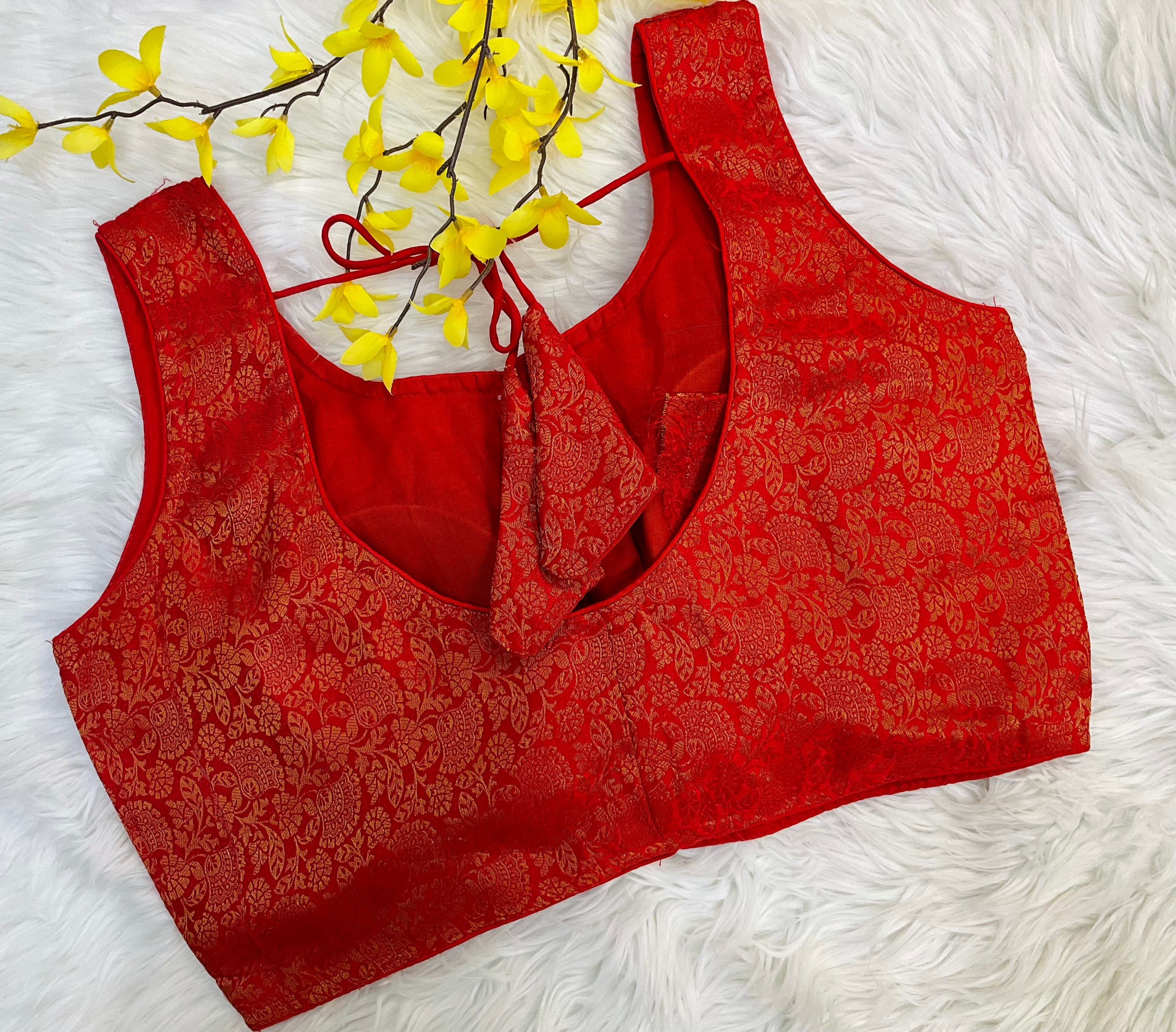 Size 42- Red Blouse