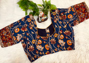 Blue Kalamkari Blouse