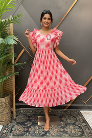 Pink Designer Gown - Fits 38-44