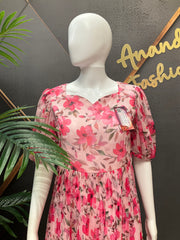 Pink Designer Gown - Fits 38-44