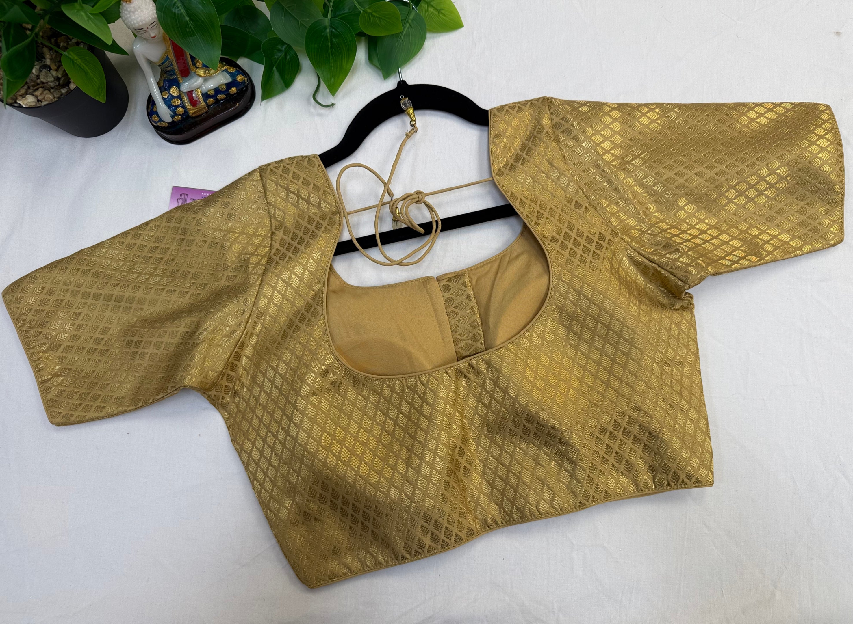 Premium Quality -Gold Brocade Blouses