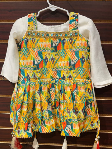 Baby/Toddler Girls patiala sets- 4 piece set