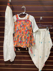 Baby/Toddler Girls patiala sets- 4 piece set