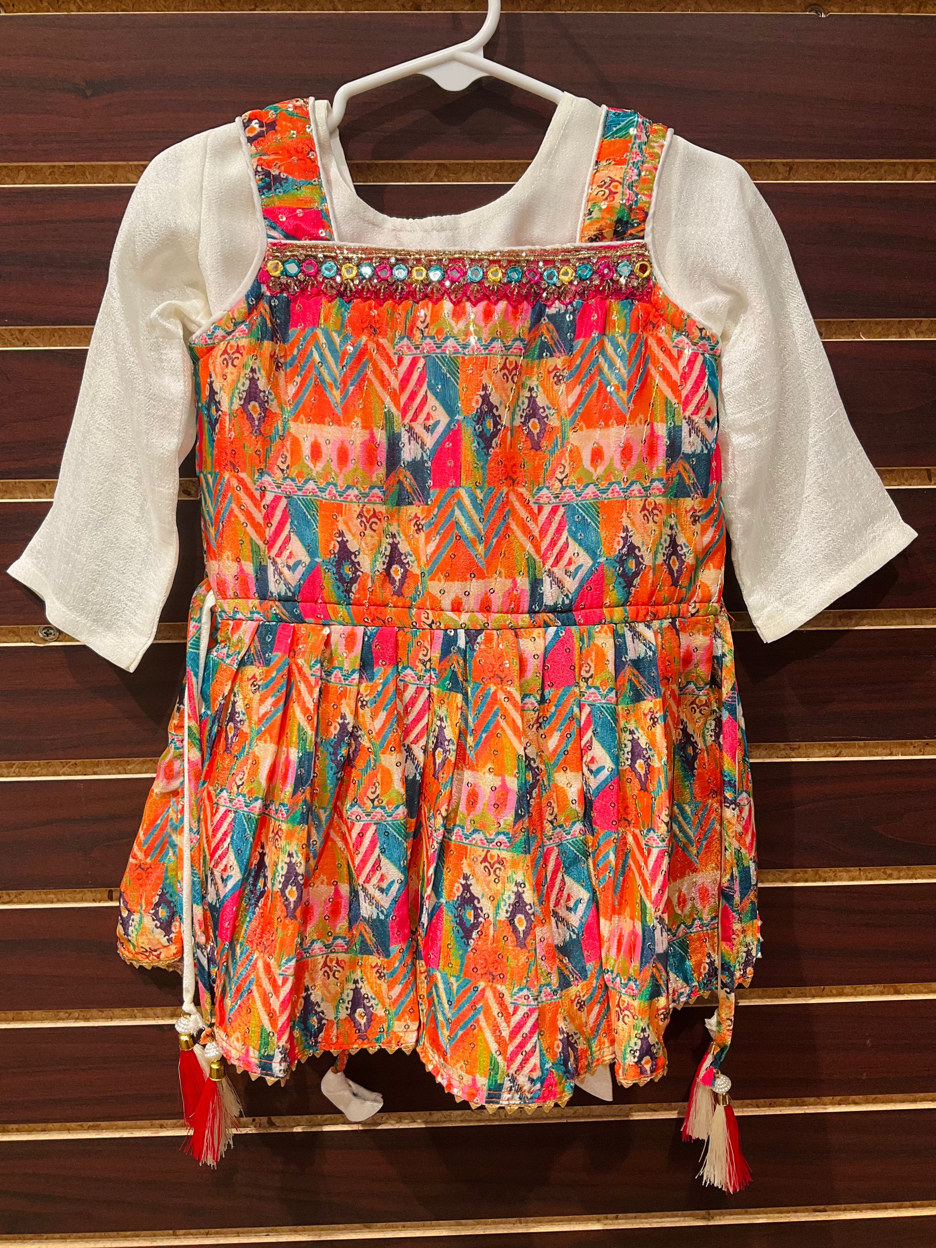 Baby/Toddler Girls patiala sets- 4 piece set