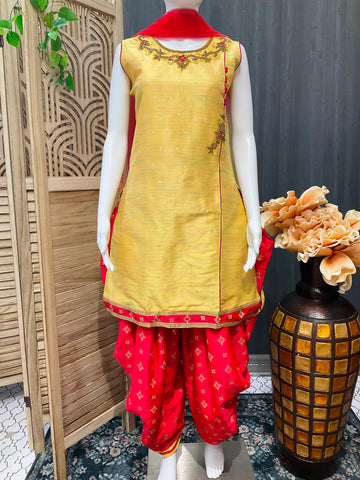 Girls  party wear patiala set/dress