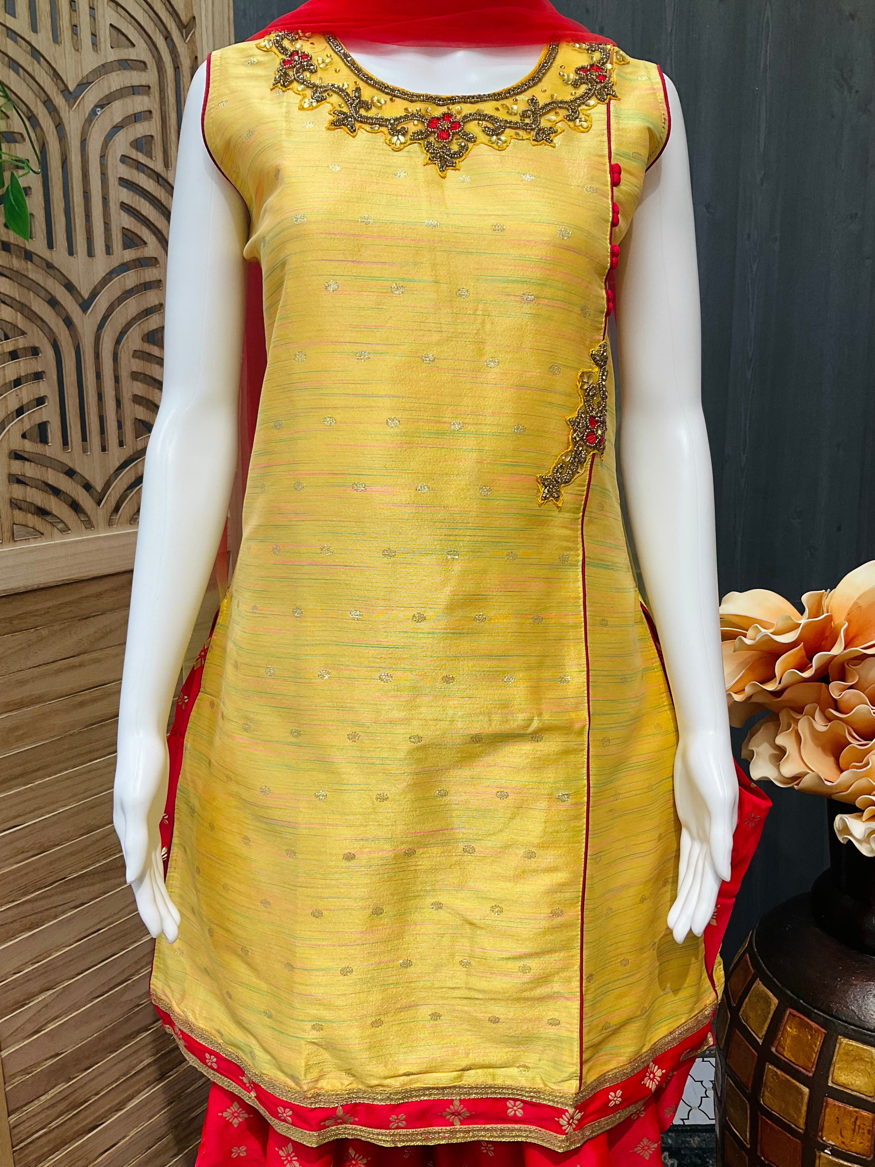 Girls  party wear patiala set/dress