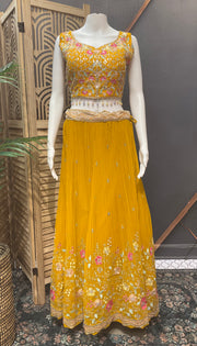 Vibrant Festive Lehenga Set - Party & Wedding Wear