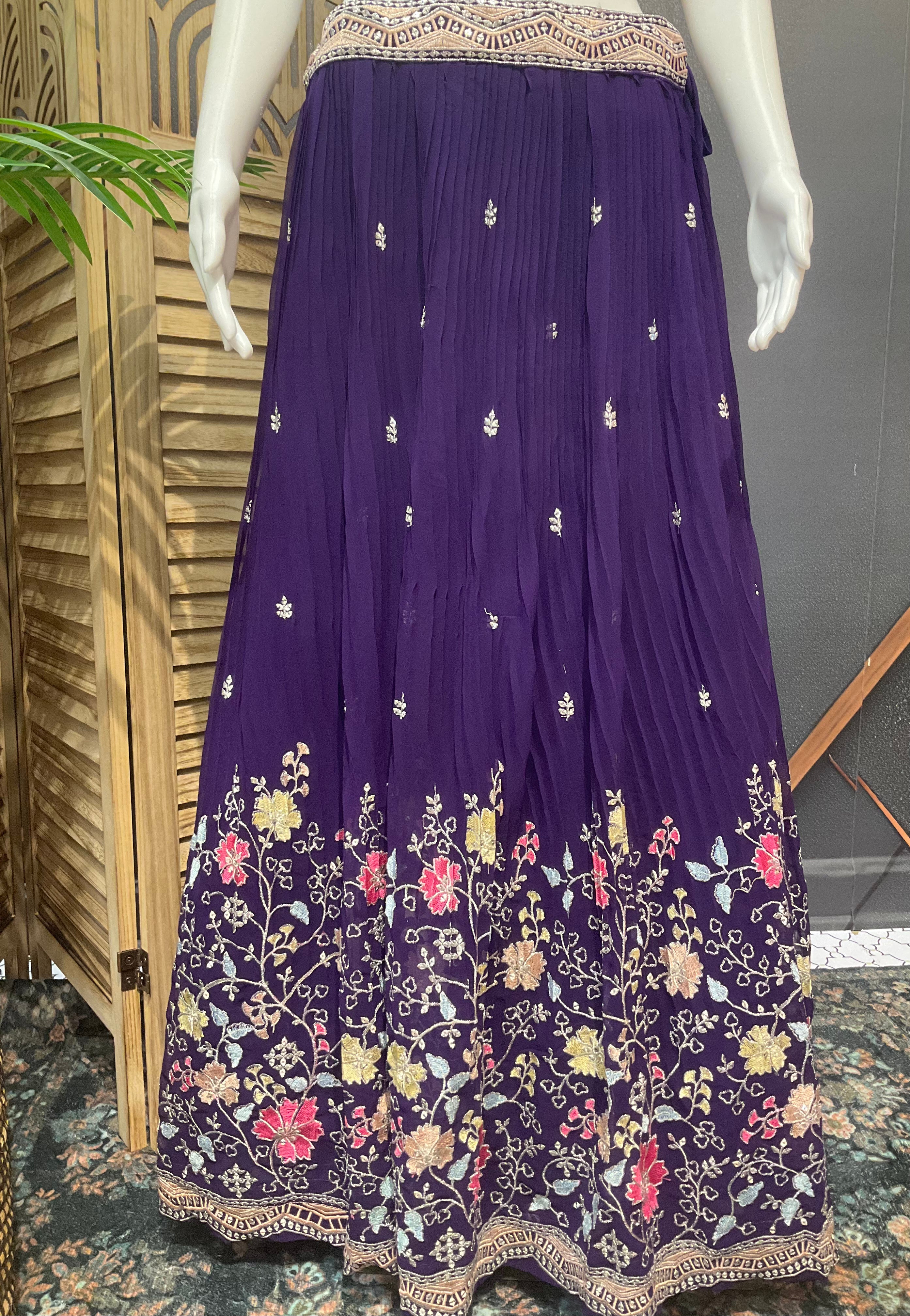 Celebration Chic: Vibrant Lehenga Set for Festive Moments