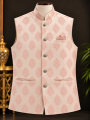 Men’s Light Pink Vest – US M - Mens - Vest - Anandi Fashions