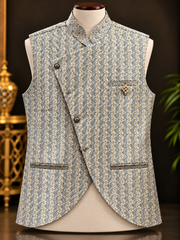 Men’s Gray Modi Vest - Mens - Vest - Anandi Fashions