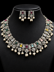 German Silver Necklace Set