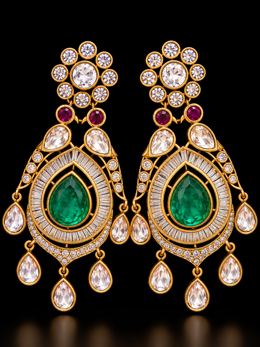 Kundan Earrings
