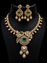 Kundan Victorian Necklace Set - Jewelry - Necklace Set - Anandi Fashions