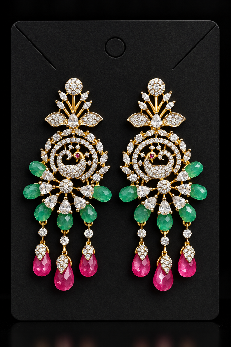 Pretty CZ Earrings - Jewelry - Earrings - Anandi Fashions