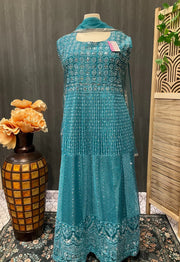 Plus Size - Party wear floor length dress- Size 56/58