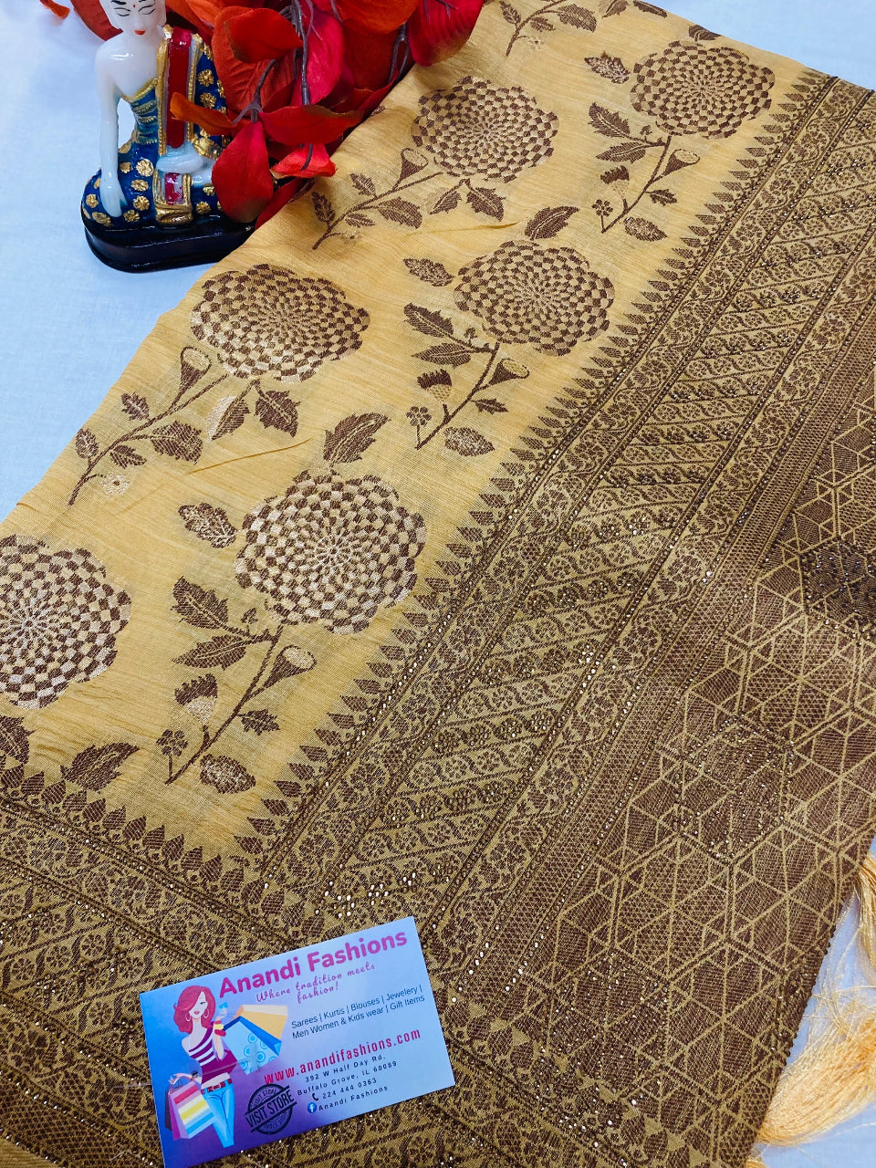 Silk Saree - Stunning TUSSAR SILK Sarees image 13