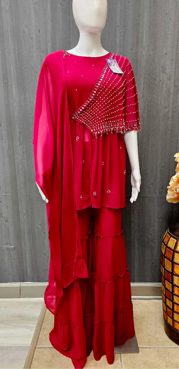 Sharara Dress Size 38 - Indian Party Wear with Embellishments