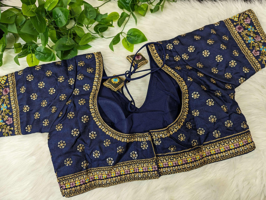 Raw Silk Work blouses size 42