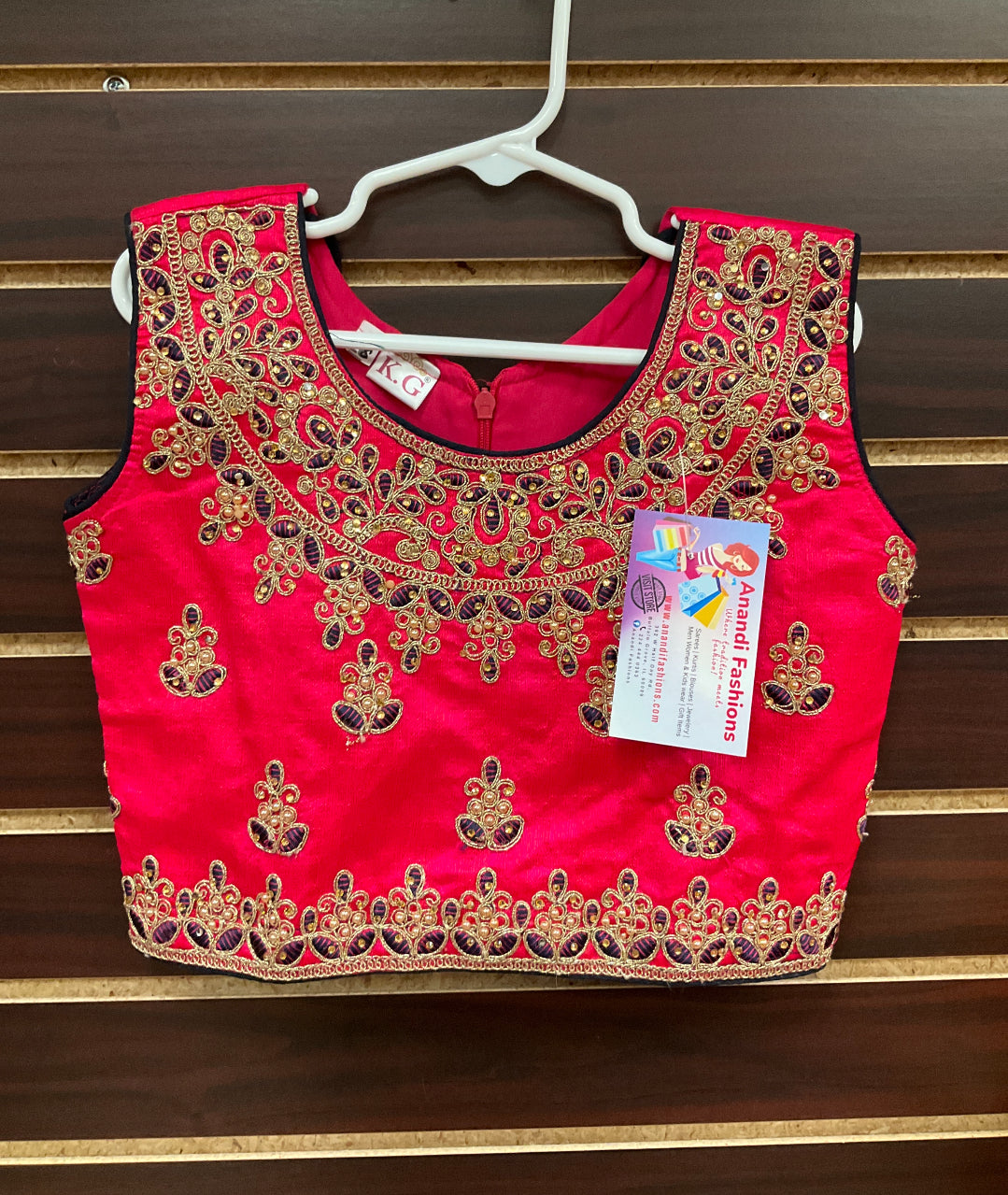 Lehenga for Girls - Navy Blue and Pink combination Girls Lehenga image 1