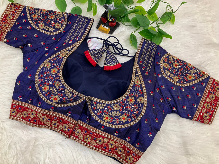 Embroidery blouse - Stylish and Colorful Blouse with Embroidery