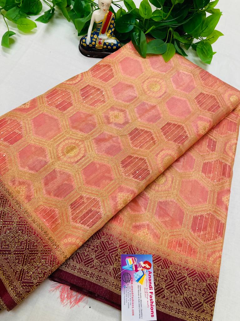 Banarasi Silk Saree - Traditional Banarasi Design with Modern Fashion image 3