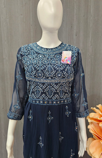 Nyra Cut Suits - Stylish Party Wear with Matching Palazzo Pant