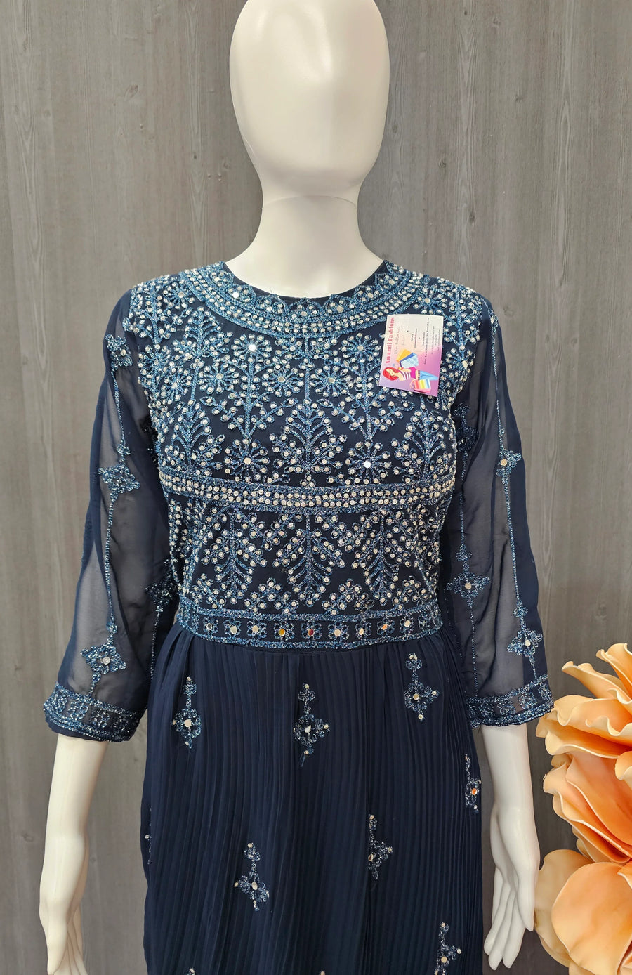 Nyra Cut Suits - Stylish Party Wear with Matching Palazzo Pant