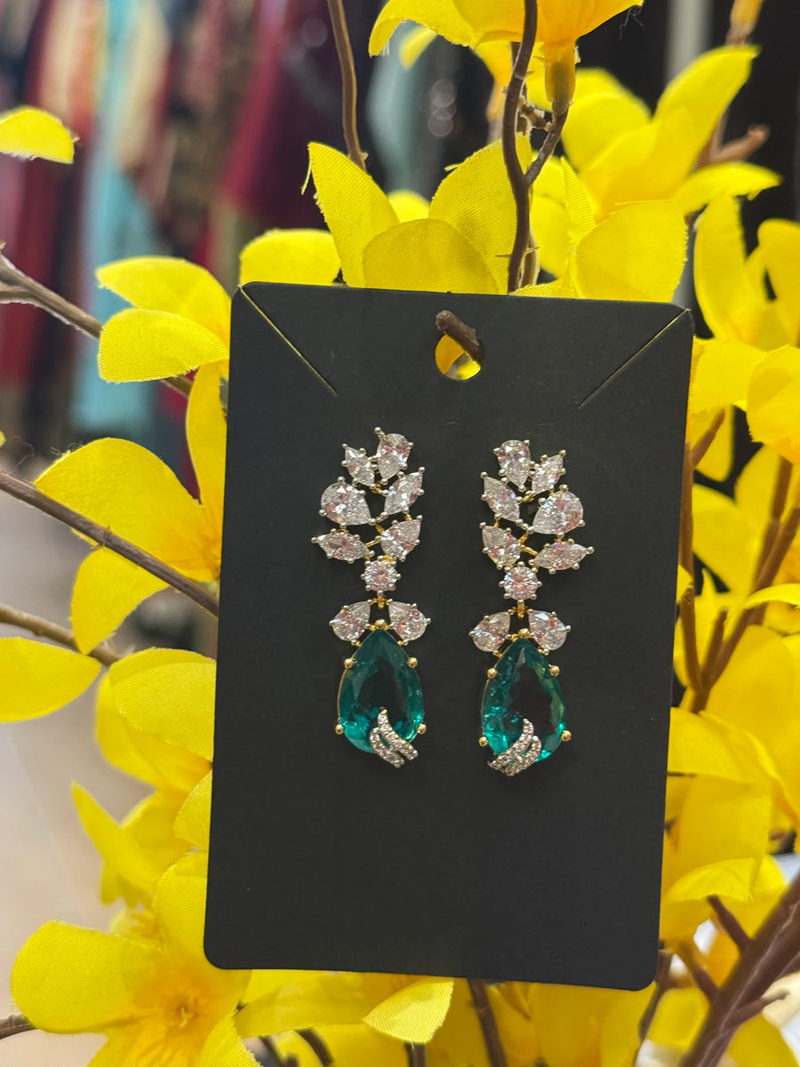 Party Wear CZ Earrings