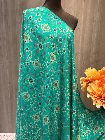 Semi Gajji Silk Dupatta - Radiant Colors