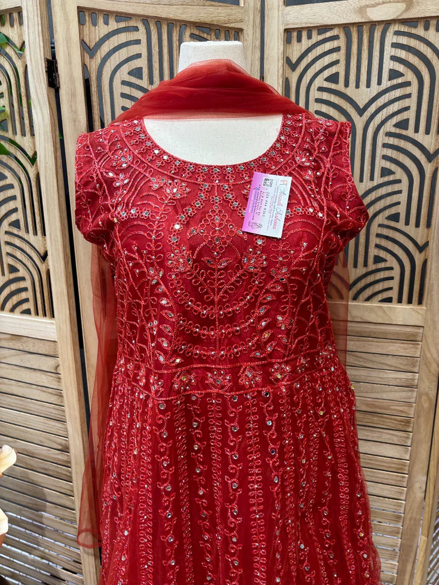 Plus Size Party Wear Long floor length Dress