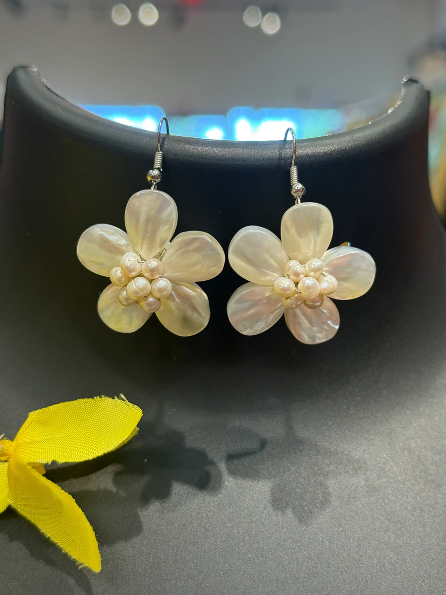 Flower Hanging Earrings