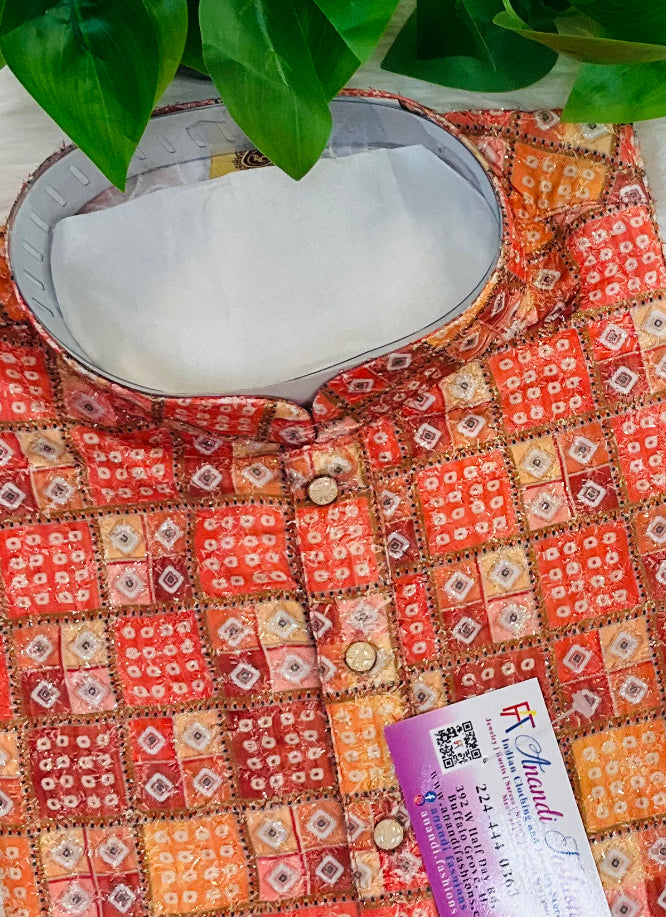 Premium Quality Men’s kurta set with Pajama image 2