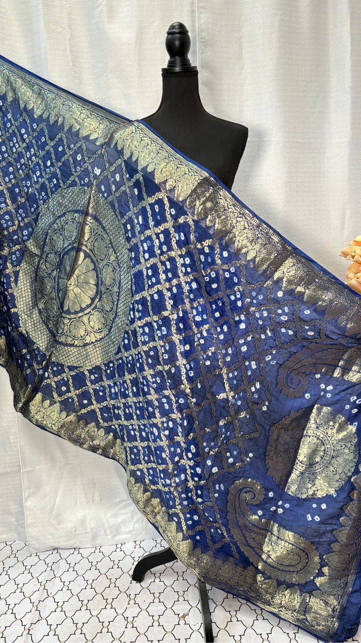 Bandhani dupatta - Lively and Vibrant Dupattas image 5