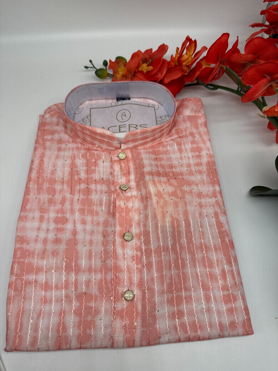 Vibrant and Colorful Mens Kurta Set image 1