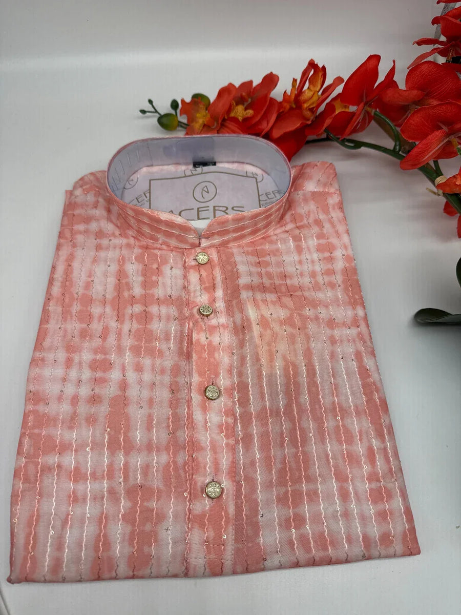 Mens Kurta Set - Vibrant Colorful Ethnic Wear for Special Occasions
