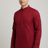 Men’s Chikankari Traditional Embroidered Ethnic Kurta Set