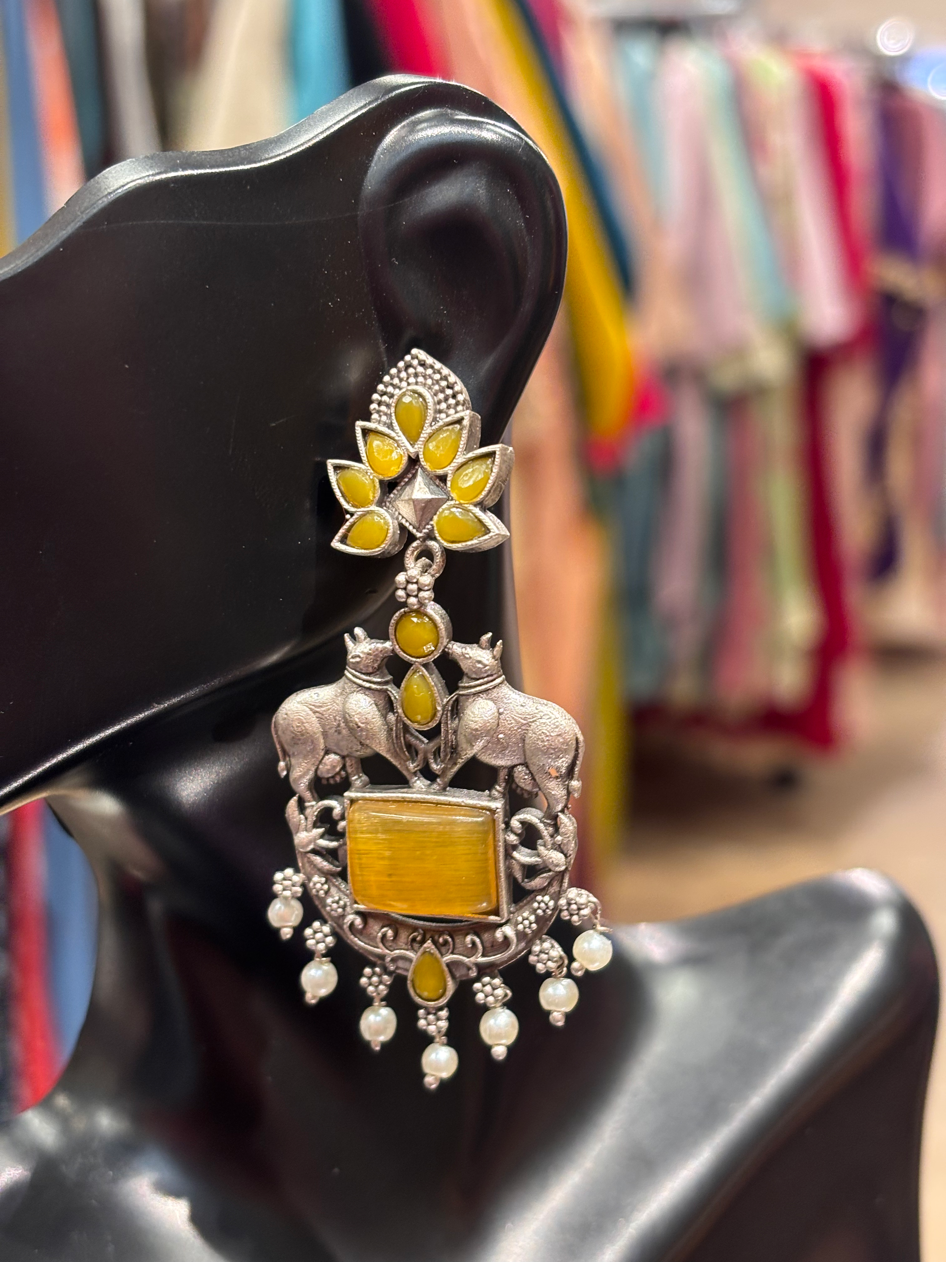 Premium Quality Oxidized Earrings  image 1