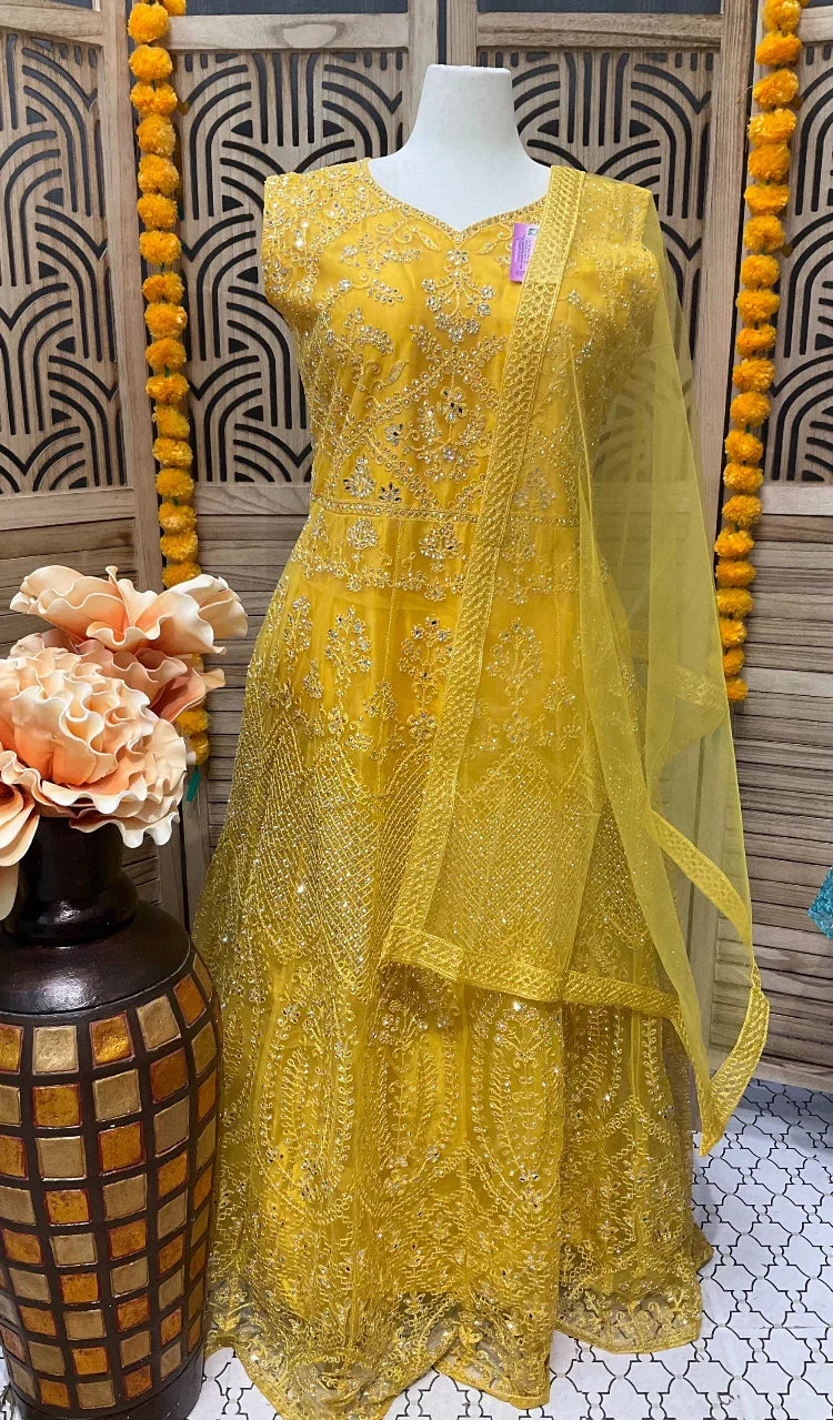 Stunning Plus Size Long Party Wear Dress