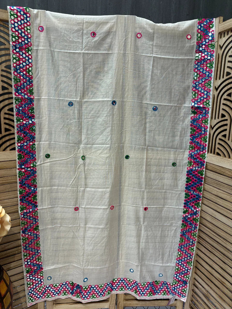 Navratri Dupattas with foil Mirrors