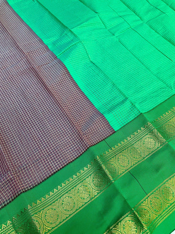 Pure Handloom - Gadwal Cotton Sarees with Big Border