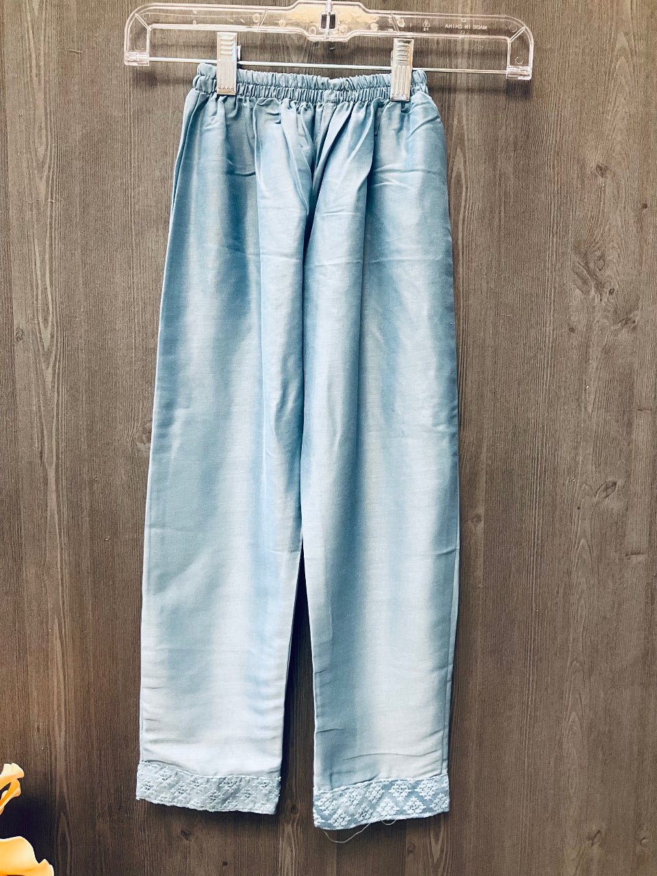 Kids Dress - chikankari palazzo set image 3